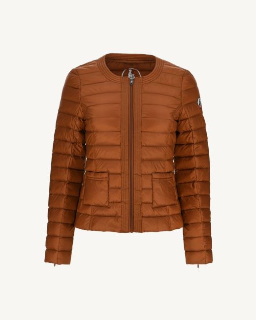 Lightweight Down Jacket Caramel Douda Jott