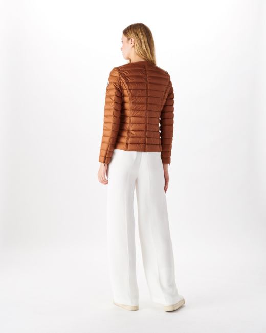 Lightweight Down Jacket Caramel Douda Jott