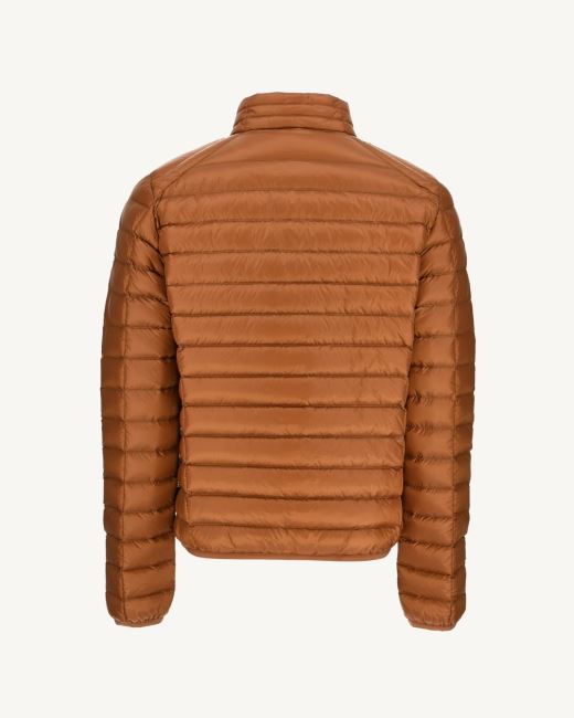 Lightweight Down Jacket Caramel Mat Jott