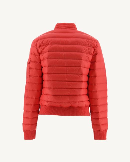 Lightweight Down Jacket Fire Red Emmy Jott