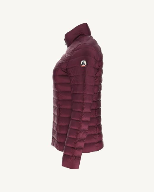 Lightweight Down Jacket Jott Aubergine Cha