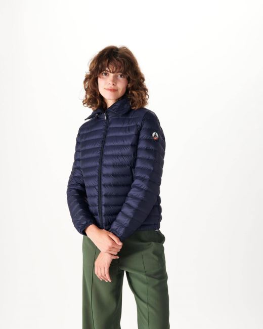 Lightweight Down Jacket Marine Louisa Jott