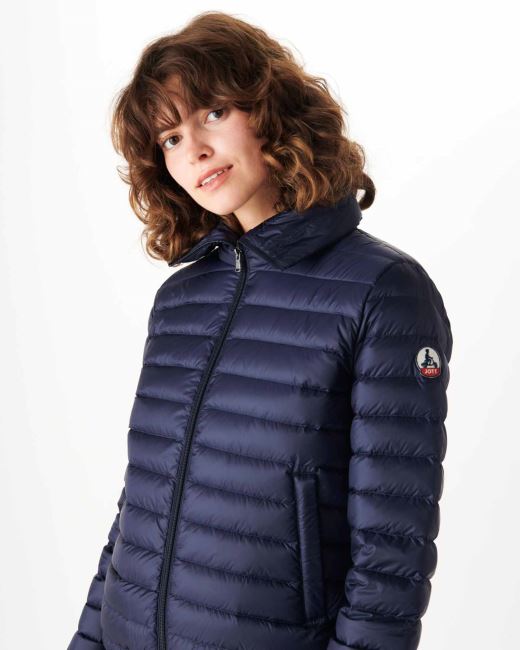 Lightweight Down Jacket Marine Louisa Jott