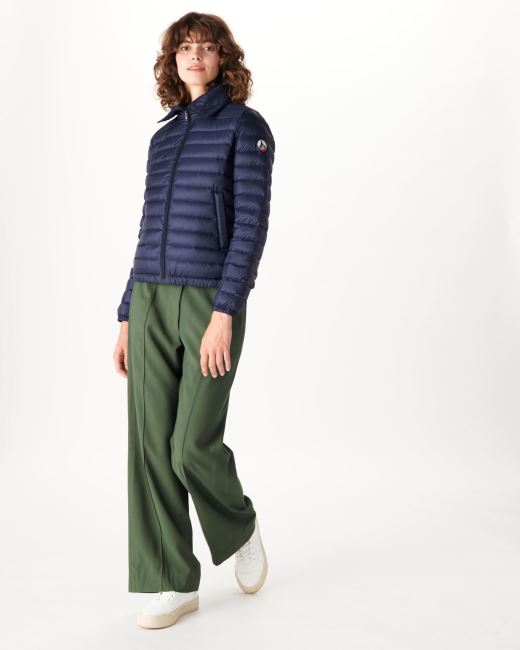 Lightweight Down Jacket Marine Louisa Jott