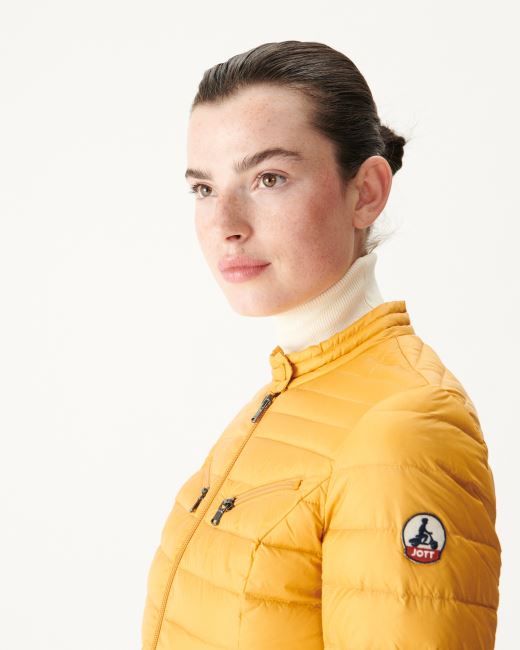 Lightweight Down Jacket Moutarde Nina Jott