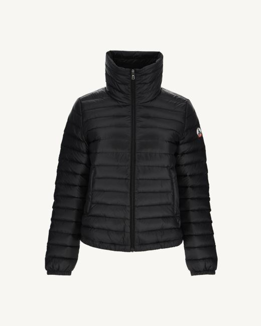 Lightweight Down Jacket Noir Louisa Jott