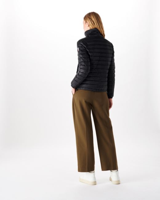 Lightweight Down Jacket Noir Louisa Jott