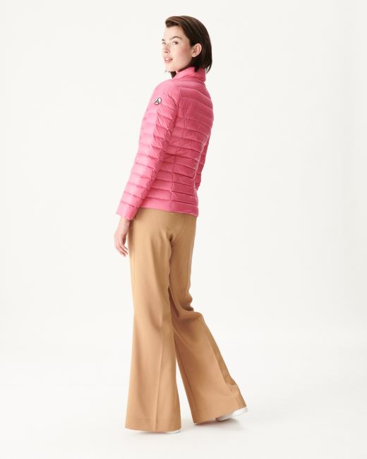Lightweight Down Jacket Pink Cha Jott