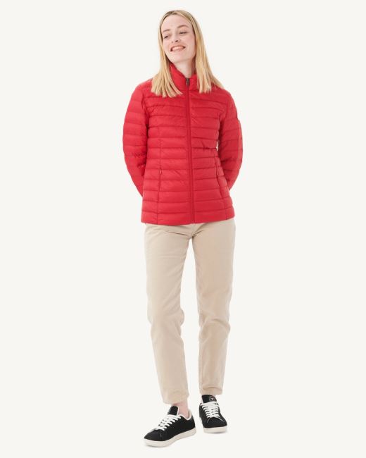 Lightweight Down Jacket Red Cha Jott