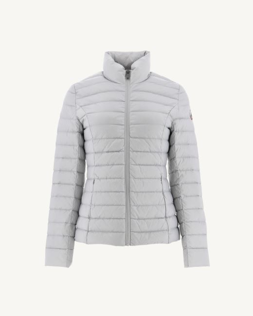 Lightweight Down Jacket Soft Grey Cha Jott