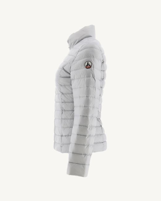 Lightweight Down Jacket Soft Grey Cha Jott