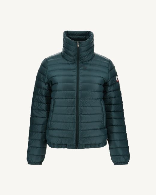 Lightweight Down Jacket Vert Fonce Louisa Jott