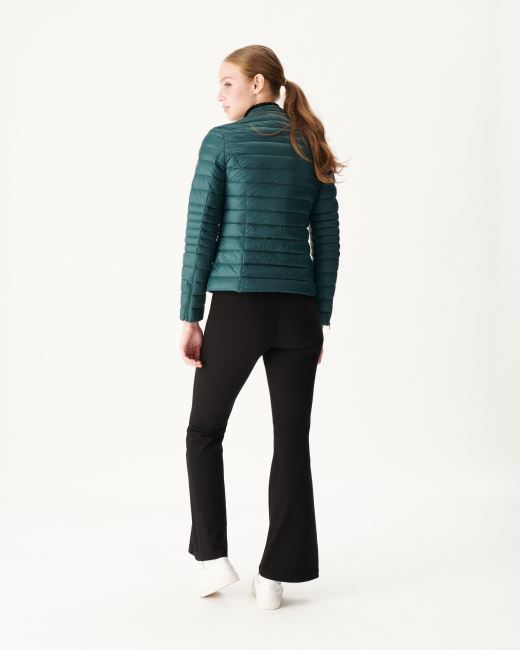 Lightweight Down Jacket Vert Fonce Nina Jott
