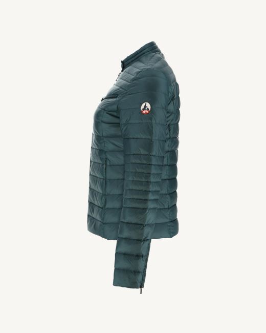Lightweight Down Jacket Vert Fonce Nina Jott