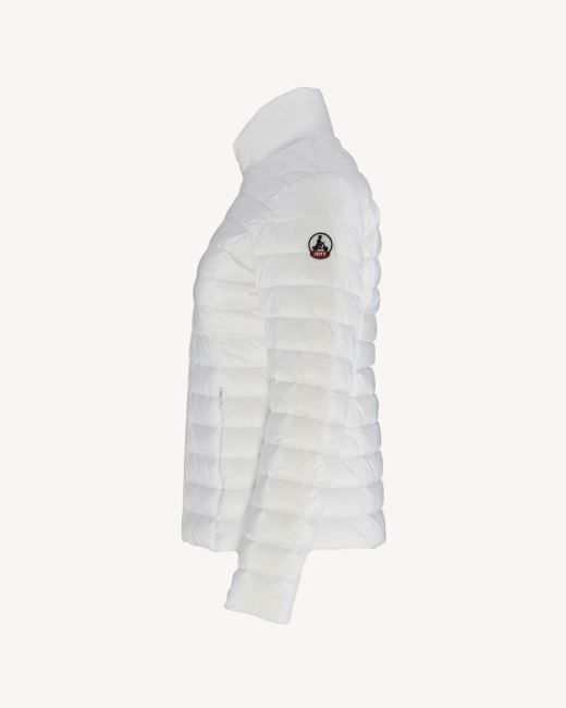 Lightweight Down Jacket White Cha Jott