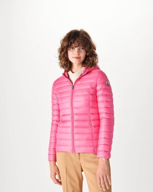 Lightweight Hooded Down Jacket Rose Cloe Jott