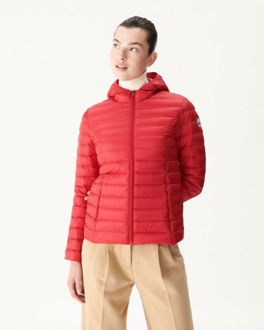 Lightweight Hooded Down Jacket Rouge Cloe Jott