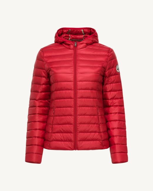 Lightweight Hooded Down Jacket Rouge Cloe Jott
