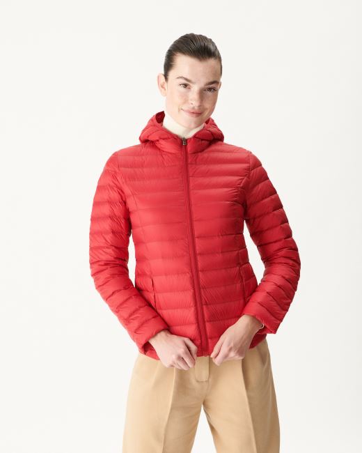 Lightweight Hooded Down Jacket Rouge Cloe Jott