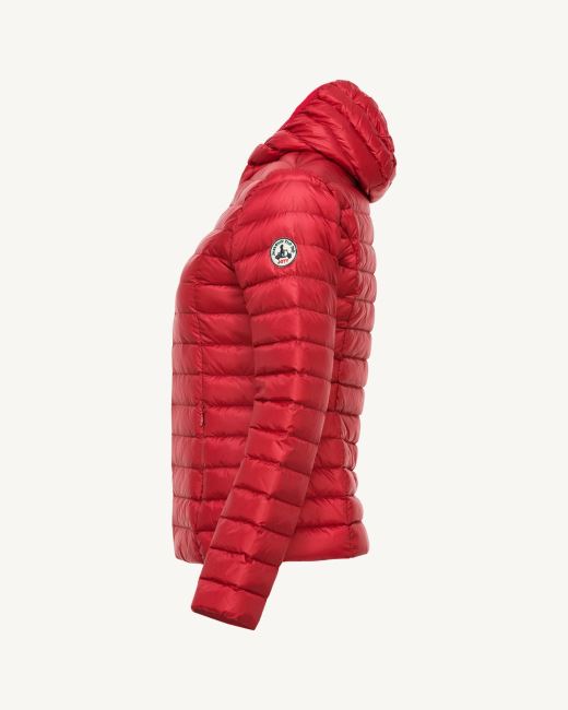 Lightweight Hooded Down Jacket Rouge Cloe Jott