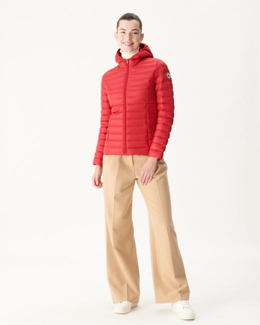 Lightweight Hooded Down Jacket Rouge Cloe Jott