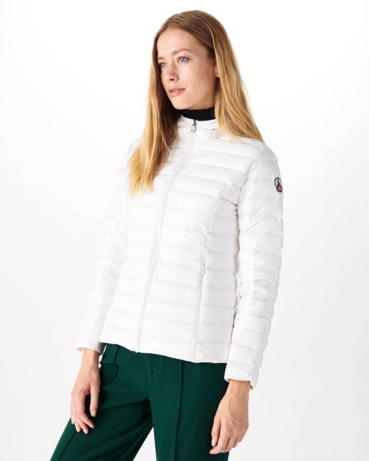 Lightweight Hooded Down Jacket White Cloe Jott
