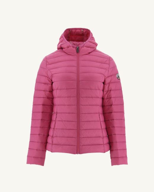 Lightweight Hooded Down Jacket Wild Rose Cloe Jott