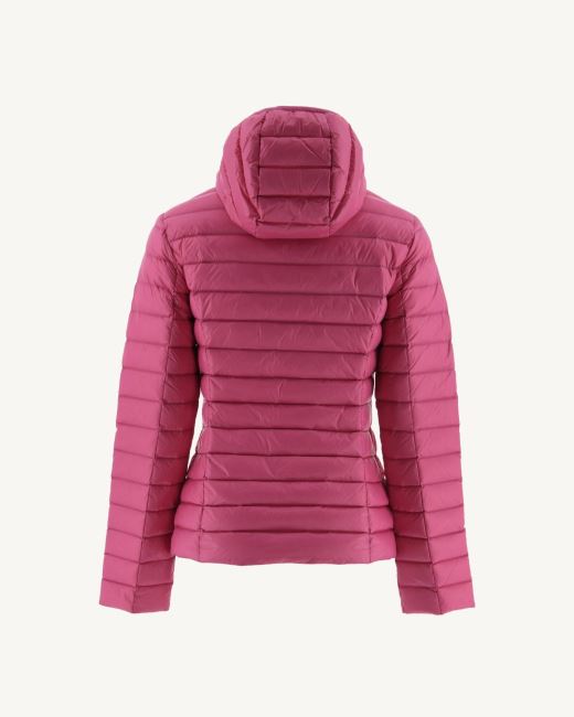 Lightweight Hooded Down Jacket Wild Rose Cloe Jott