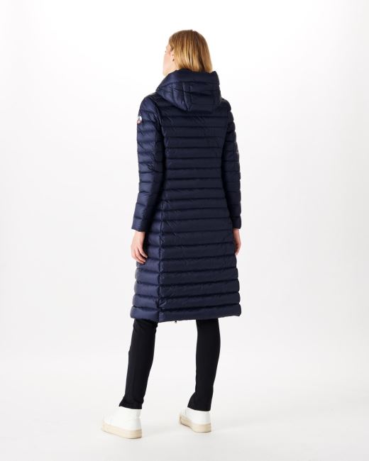 Long And Light Down Jacket Marine Laurie Jott