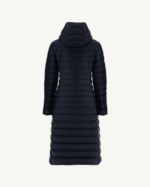 Long And Light Down Jacket Marine Laurie Jott