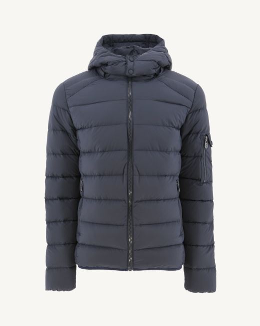 Marine Extreme Cold Hooded Down Jacket Adrien Jott