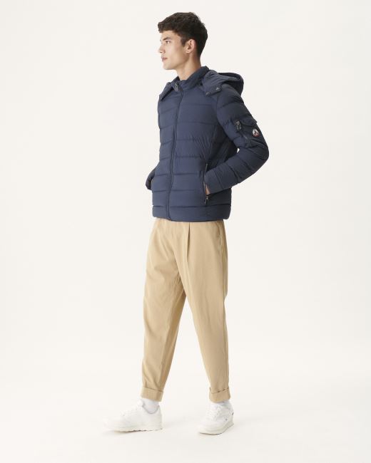 Marine Extreme Cold Hooded Down Jacket Adrien Jott