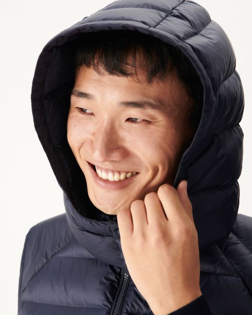 Marine Extreme Cold Sleevless Down Jacket Silver Jott