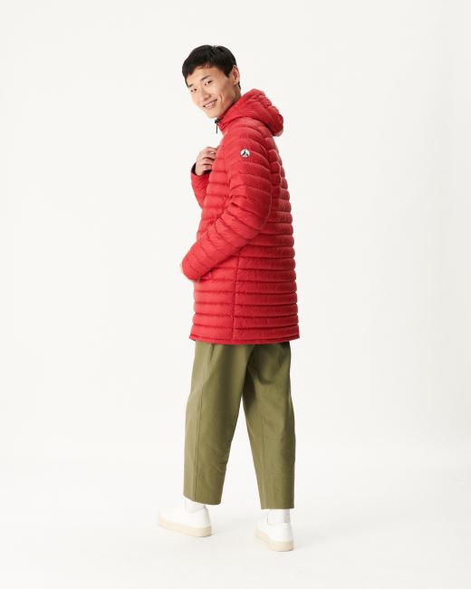 Marine/Rouge Reversible Light Puffer Jacket Amsterdam Jott