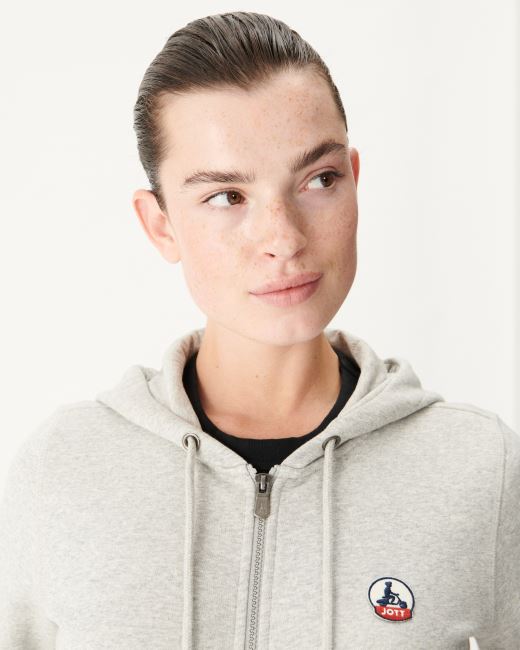 Melange Grey Oaxaca Hoodie Jott