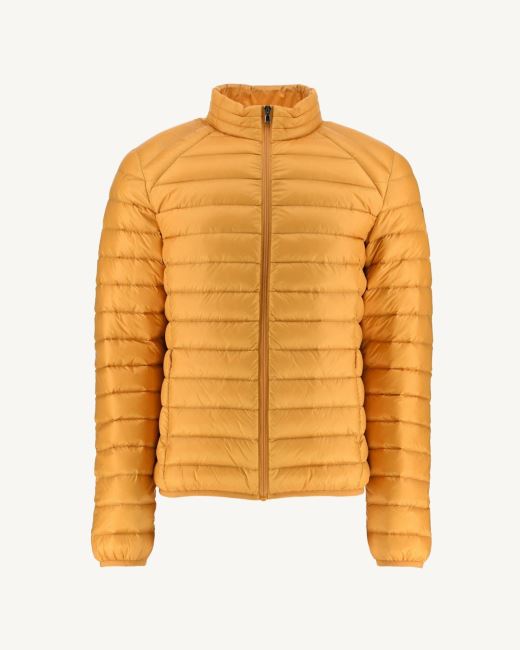 Mustard Yellow Lightweight Down Jacket Mat Jott