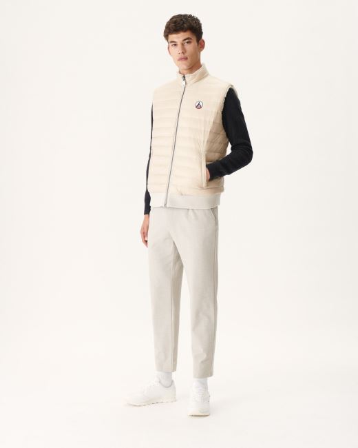 Natural Reversible Sleevless Down Jacket Sami Jott