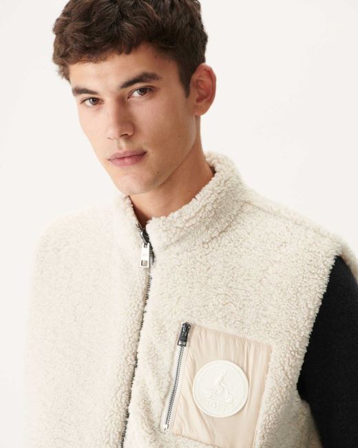 Natural Reversible Sleevless Down Jacket Sami Jott