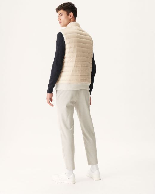 Natural Reversible Sleevless Down Jacket Sami Jott