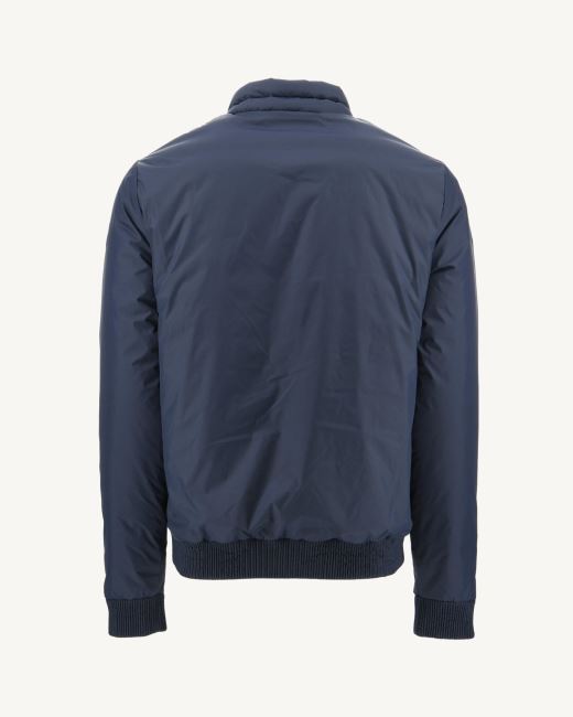 Navy Blue/Red Reversible Down Jacket Bombay Jott