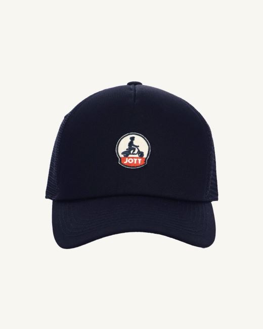 Navy Cap Mesh Jott
