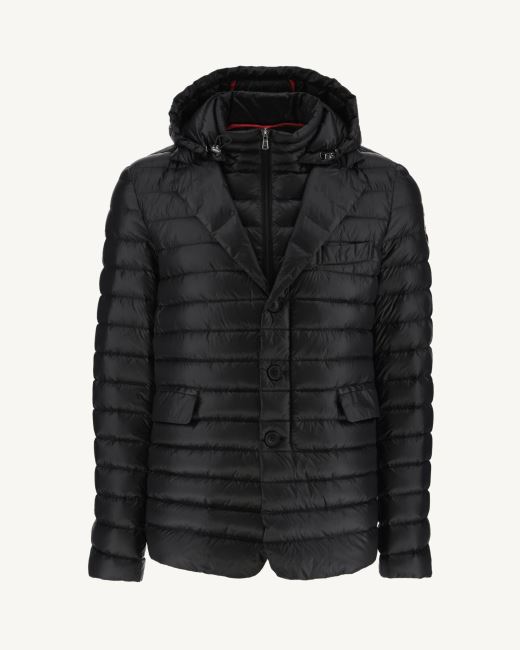 Noir Down Jacket Valentin Jott