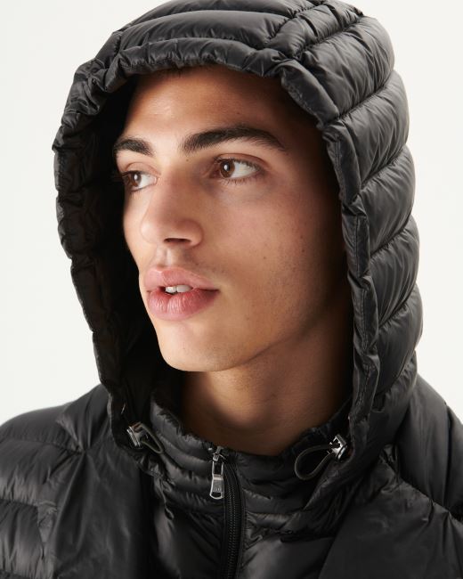 Noir Down Jacket Valentin Jott
