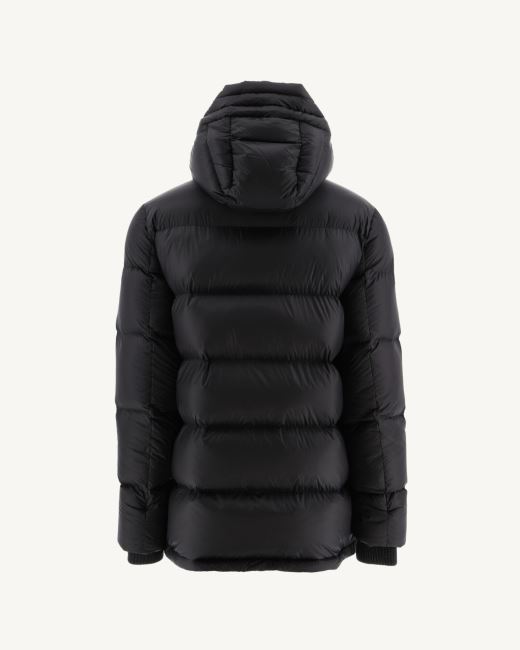Noir Extreme Cold Hooded Down Jacket Dakhla Jott