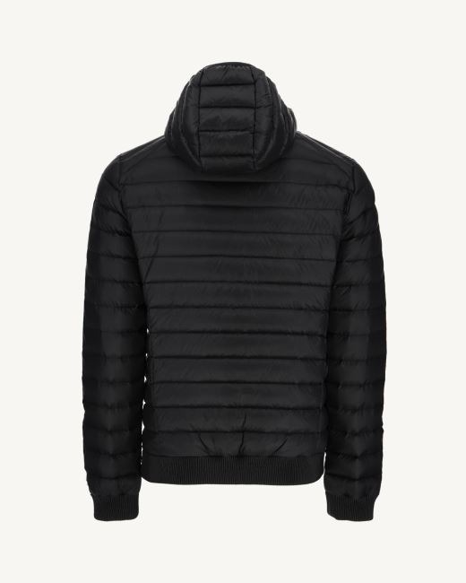 Noir Hooded Down Jacket Colin Jott