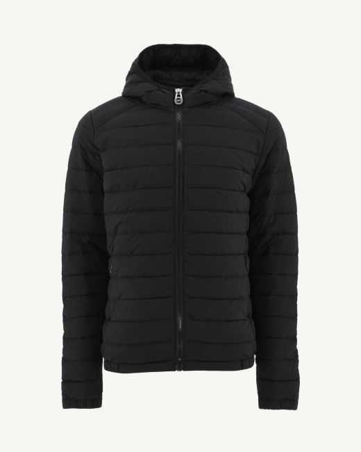Noir Light Hooded Down Jacket Lenny Jott