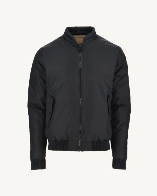 Noir/Beige Reversible Down Jacket Bombay Jott