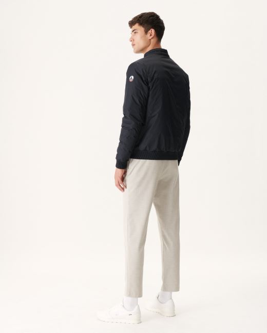 Noir/Beige Reversible Down Jacket Bombay Jott