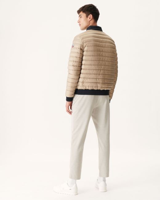 Noir/Beige Reversible Down Jacket Bombay Jott