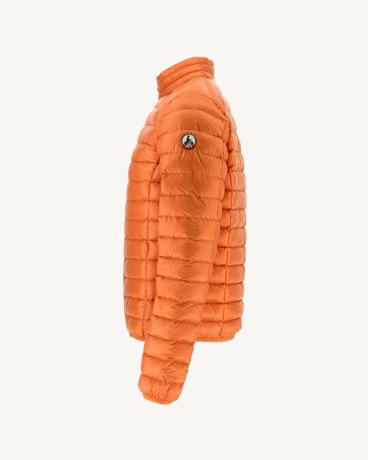 Orange Lightweight Down Jacket Mat Jott
